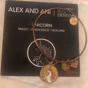 Alex and Ani Unicorn Charity Bracelet